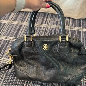 Tory Burch pebble leather purse